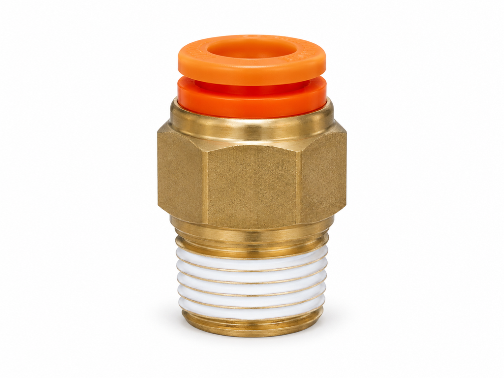 Conexión Rápida Recto Macho 1/8" a 1/4" NPT