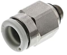 Conexión Rápida Recto Macho 4mm a M5