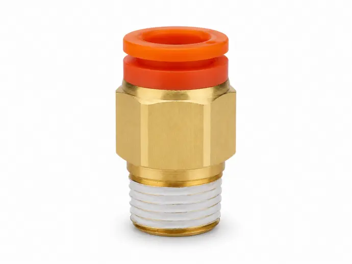 Conexión Rápida Recto Macho 1/4" a 1/4" NPT