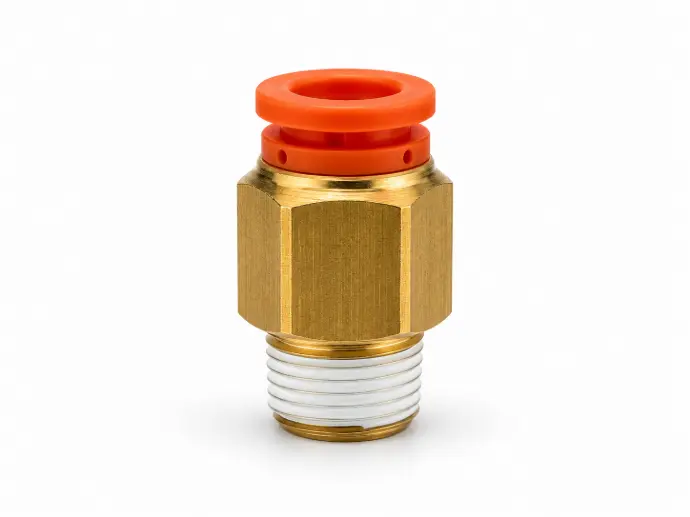 Conexión Rápida Recto Macho 5/16" a 1/8" NPT