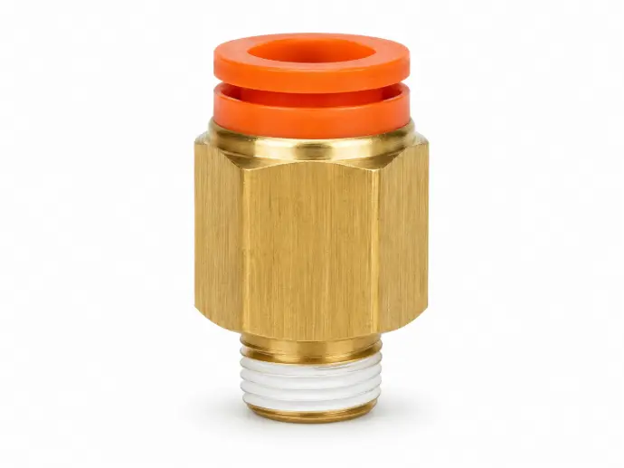 Conexión Rápida Recto Macho 3/8" a 1/4" NPT