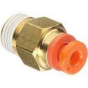 Conexión Rápida Recto Macho 1/8" a 1/16" NPT