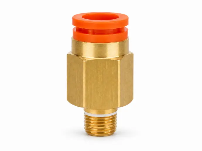 Conexión Rápida Recto Macho 1/4" a M5