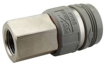 [KK6S-04F] Acople Rápido Enchufe 1/2" PT Hembra (Cuerpo 1/2")