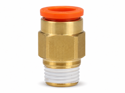 [KQ2H03-34AS] Conexión Rápida Recto Macho 5/32" a 1/8" NPT