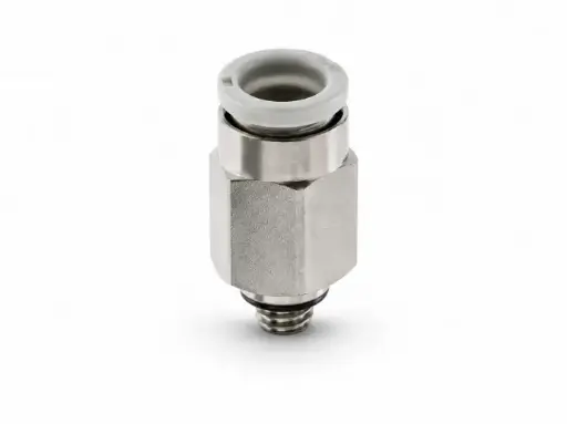 [KQ2H06-M5N] Conexión Rápida Recto Macho 6mm a M5