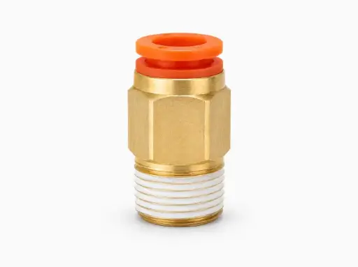 [KQ2H07-36AS] Conexión Rápida Recto Macho 1/4" a 3/8" NPT