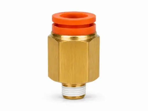 [KQ2H11-34AS] Conexión Rápida Recto Macho 3/8" a 1/8" NPT