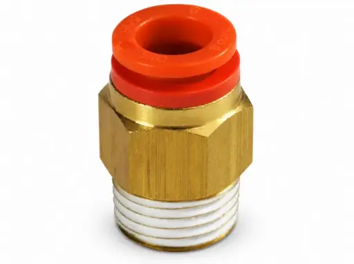 [KQ2H11-36AS] Conexión Rápida Recto Macho 3/8" a 3/8" NPT