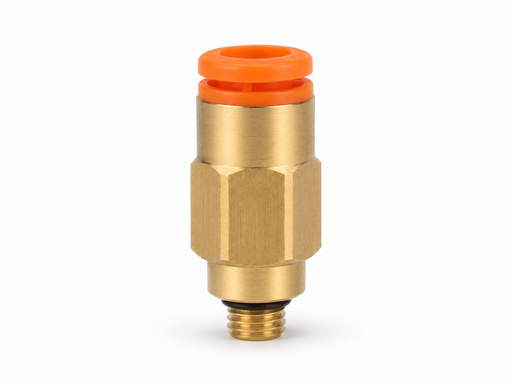 [KQ2H01-M5A] Conexión Rápida Recto Macho 1/8" O.D. a M5 (Latón)